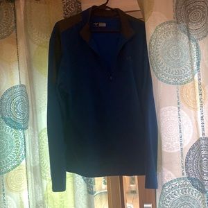 Blue grey half zip callaway